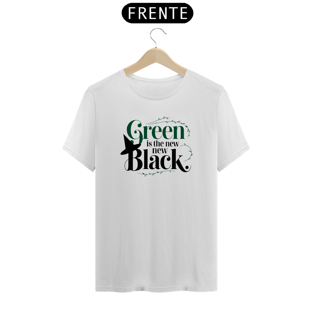 Nome do produto: Camiseta - Green is the new Black