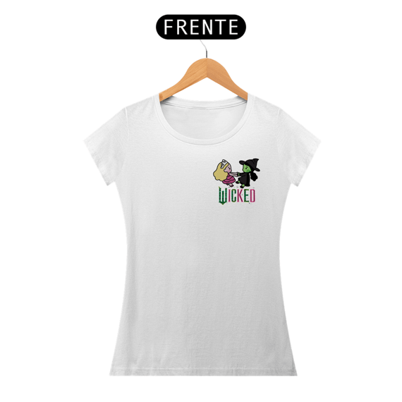 Camiseta Feminina - Wicked Chibi (Lateral)