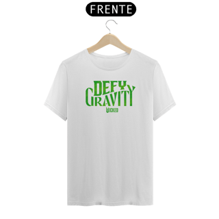 Nome do produtoCamiseta (Algodão Peruano) - Defy Gravity