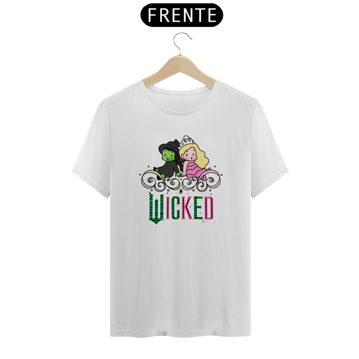 Nome do produto: Camiseta - Elphaba & Glinda Together