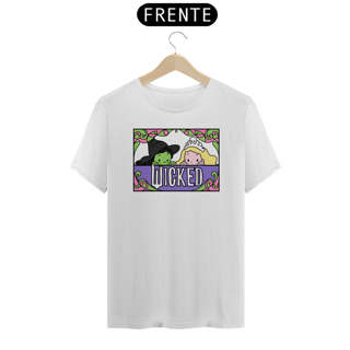 Nome do produtoCamiseta - Elphaba & Glinda Peaking