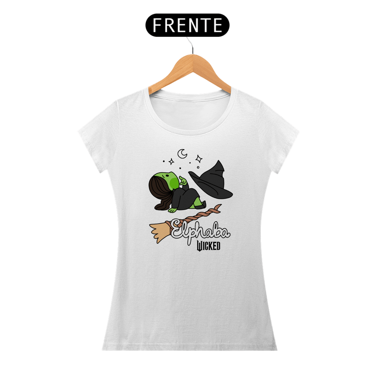 Nome do produto: Camiseta Feminina - Elphaba Daydreaming