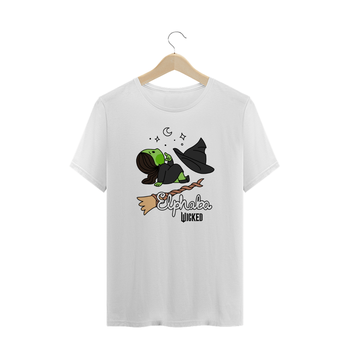 Nome do produto: Camiseta Pluz Size - Elphaba Daydreaming