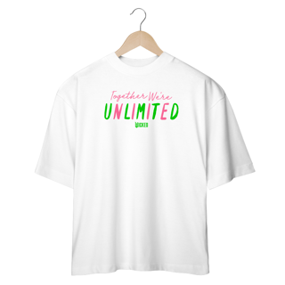 Nome do produtoCamisa Oversized - Together We're Unlimited