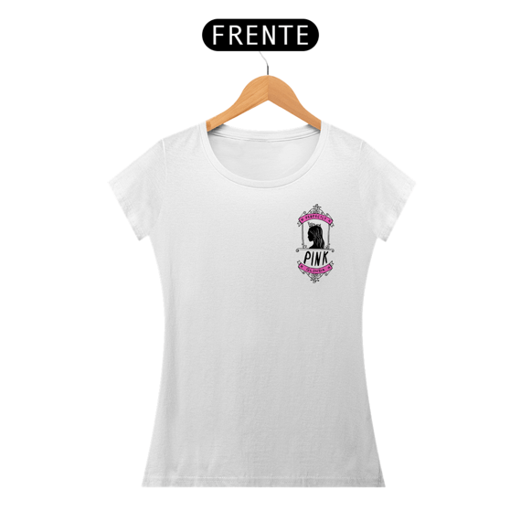 Camiseta Feminina - Perfectly Pink Glinda (Lateral)