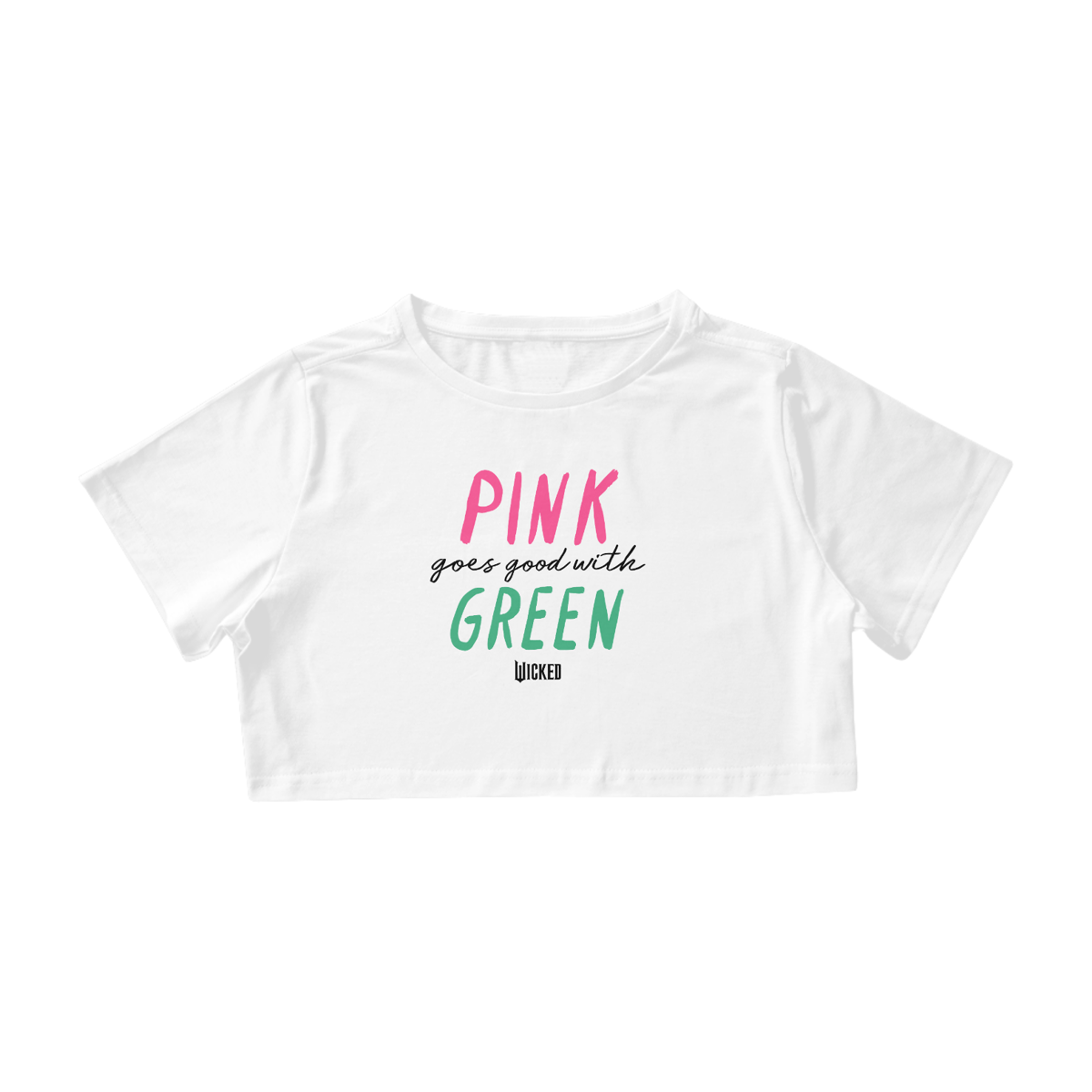 Nome do produto: Cropped - Pink Goes Good With Green