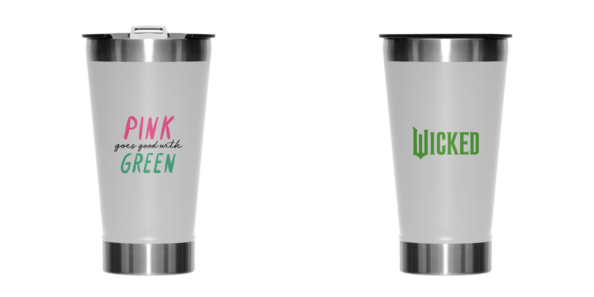 Nome do produto: Copo Térmico - Pink Goes Good With Green