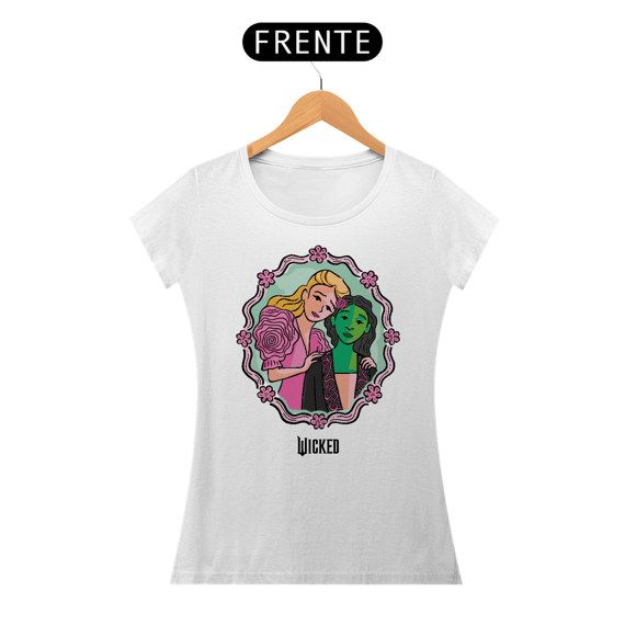 Camiseta Feminina - Green Goes Well With Pink 