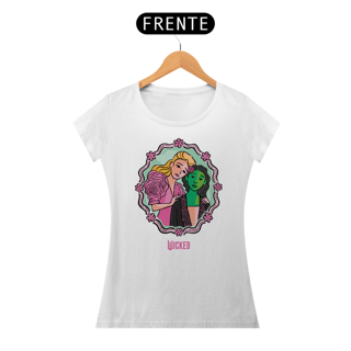 Nome do produtoCamiseta Feminina - Green Goes Well With Pink 
