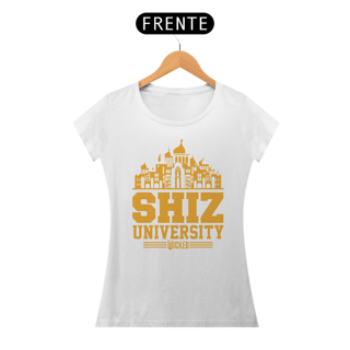 Nome do produtoCamiseta Feminina - Shiz University