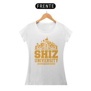 Nome do produtoCamiseta Feminina (Algodão Peruano) - Shiz University