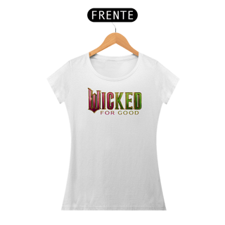 Nome do produtoCamiseta Feminina - Wicked: For Good