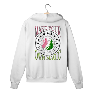 Nome do produtoMoletom com Zíper - Make Your Own Magic