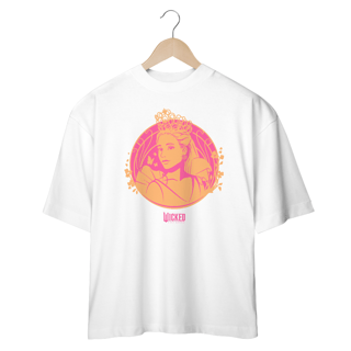 Nome do produtoCamiseta Oversized - Wicked: For Good - Glinda