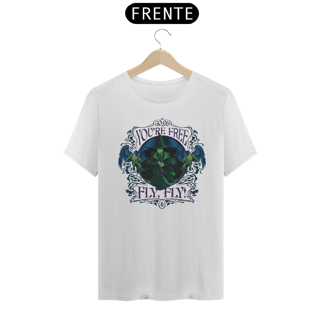 Nome do produtoCamiseta (Algodão Peruano) - You're Free! Fly, Fly!