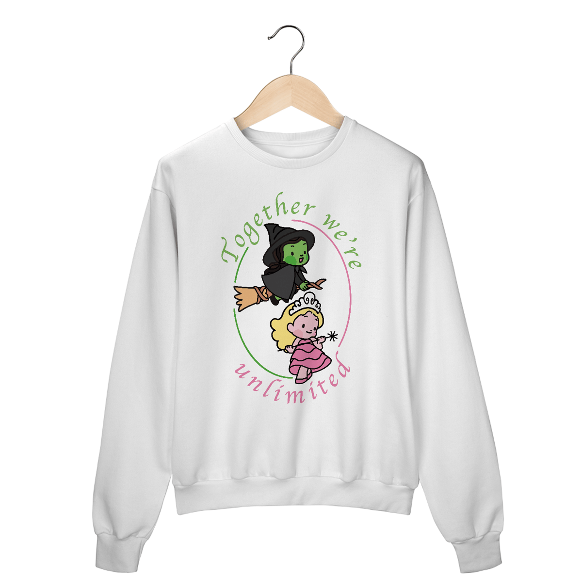 Nome do produto: Moletom Fechado - Chibi - Together We\'re Unlimited