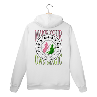 Nome do produtoMoletom Canguru - Make Your Own Magic (Costas)