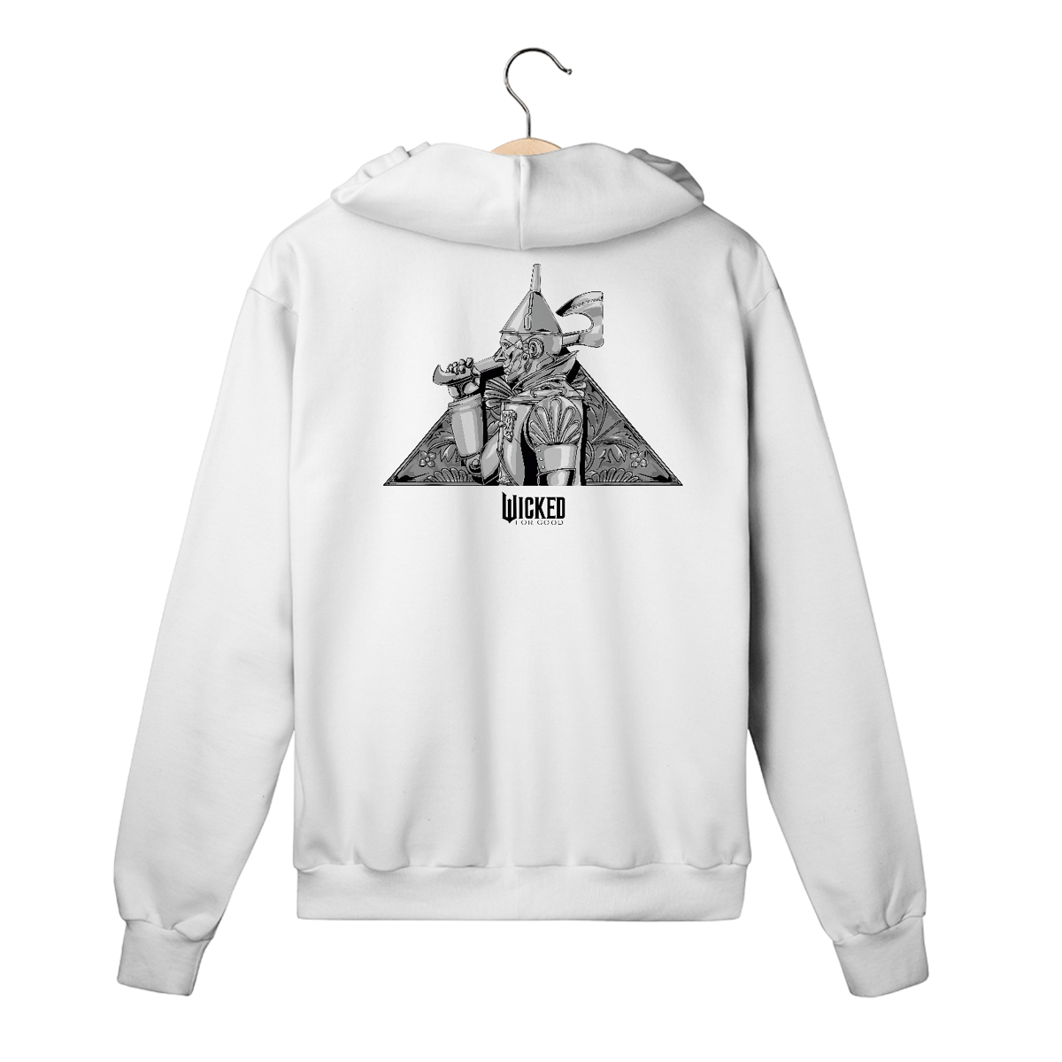 Nome do produto: Moletom com Zíper - Wicked For Good Tin Man (Costas)