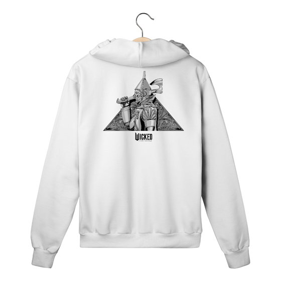 Moletom com Zíper - Wicked For Good Tin Man (Costas)