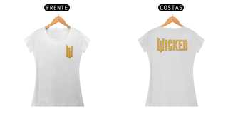 Nome do produtoCamiseta Feminina (Algodão Peruano) - Wicked Yellow Bricks