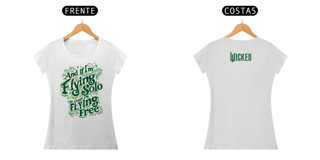 Camiseta Feminina - Fying free