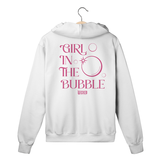 Moletom com Zíper - Girl In The Bubble (Costas)