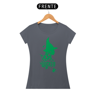 Nome do produtoCamiseta Feminina (Algodão Peruano) - Wicked Movie / Elphaba