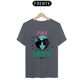 Nome do produtoCamiseta (Algodão Peruano) - Pink Goes Good With Green