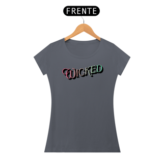 Nome do produtoCamiseta Feminina (Algodão Peruano) - Wicked Movie