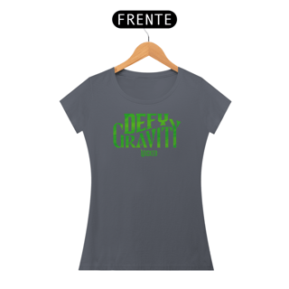 Nome do produtoCamiseta Feminina (Algodão Peruano) - Defy Gravity