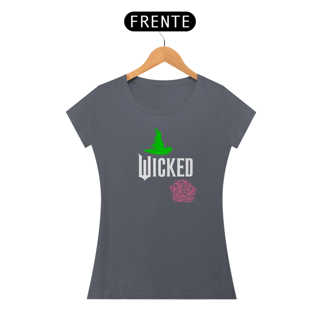 Nome do produtoCamiseta Feminina (Algodão Peruano) - Wicked Crown & Hat