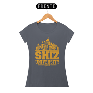Nome do produtoCamiseta Feminina (Algodão Peruano) - Shiz University
