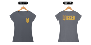 Nome do produtoCamiseta Feminina (Algodão Peruano) - Wicked Yellow Bricks