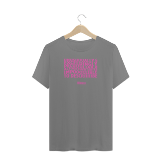 Nome do produtoT-Shirt Plus Size - Impossible to Describe