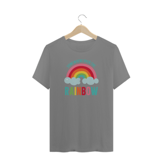 Nome do produtoCamiseta Plus Size - Over The Rainbow