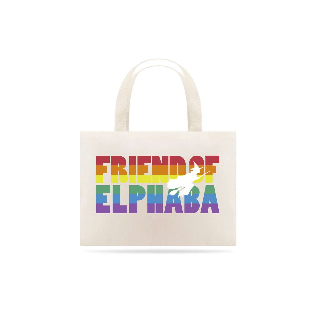 Nome do produto: Eco Bag Grande - Friend Of Elphaba