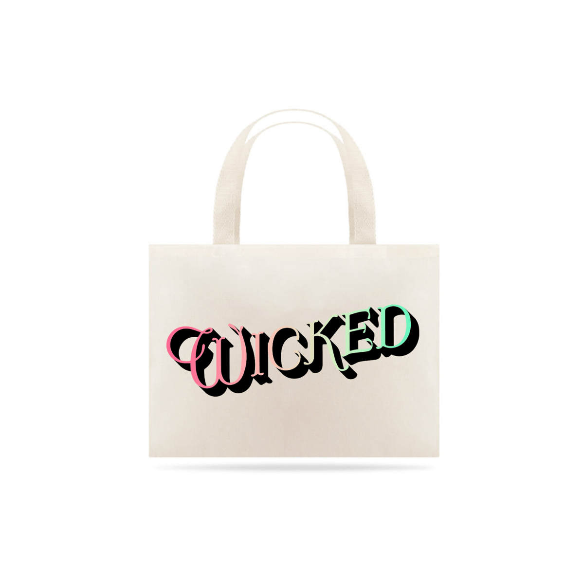 Nome do produto: Eco Bag Grande - Wicked Movie