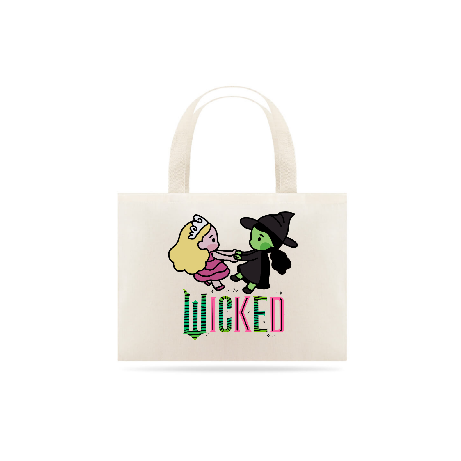 Ecobag Grande - Wicked Chibi