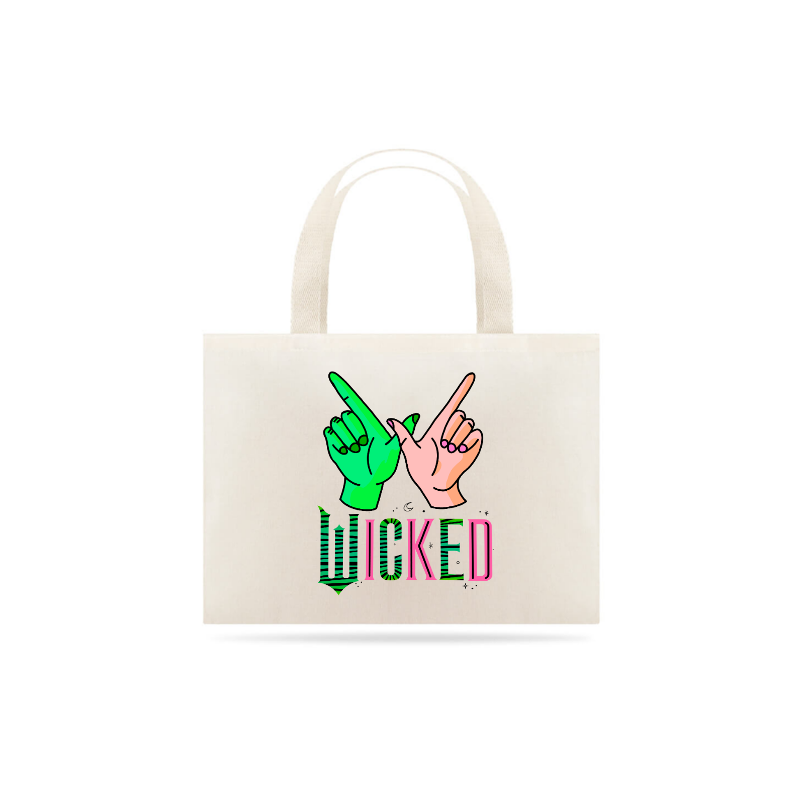 Ecobag Grande - Wicked W Hands