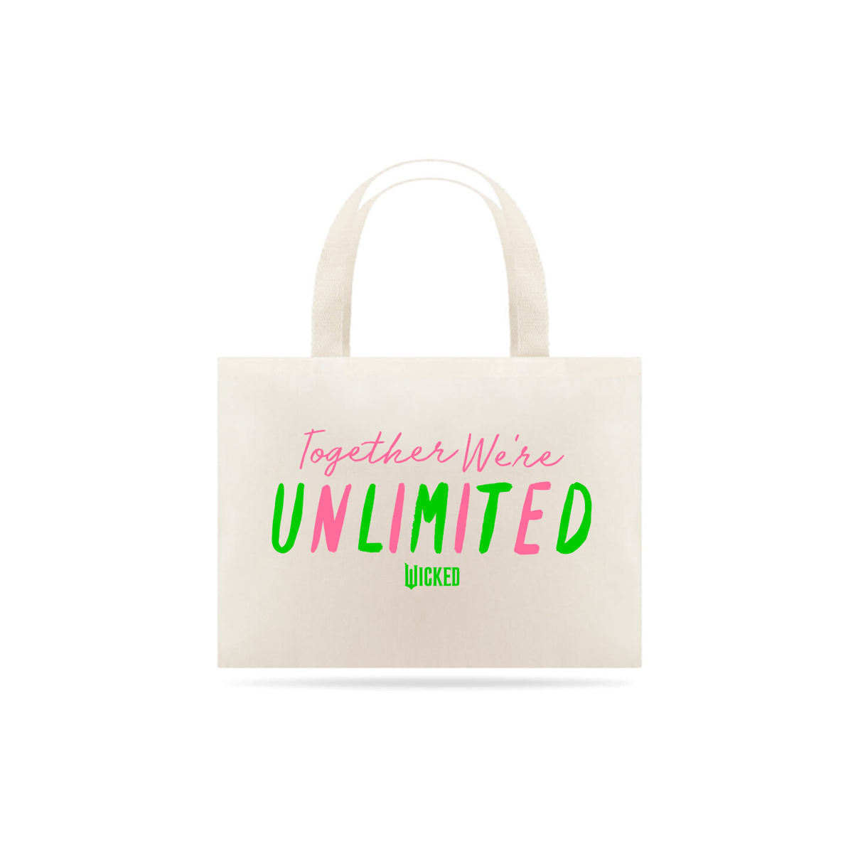 Nome do produto: Eco Bag Grande - Together We\'re Unlimited