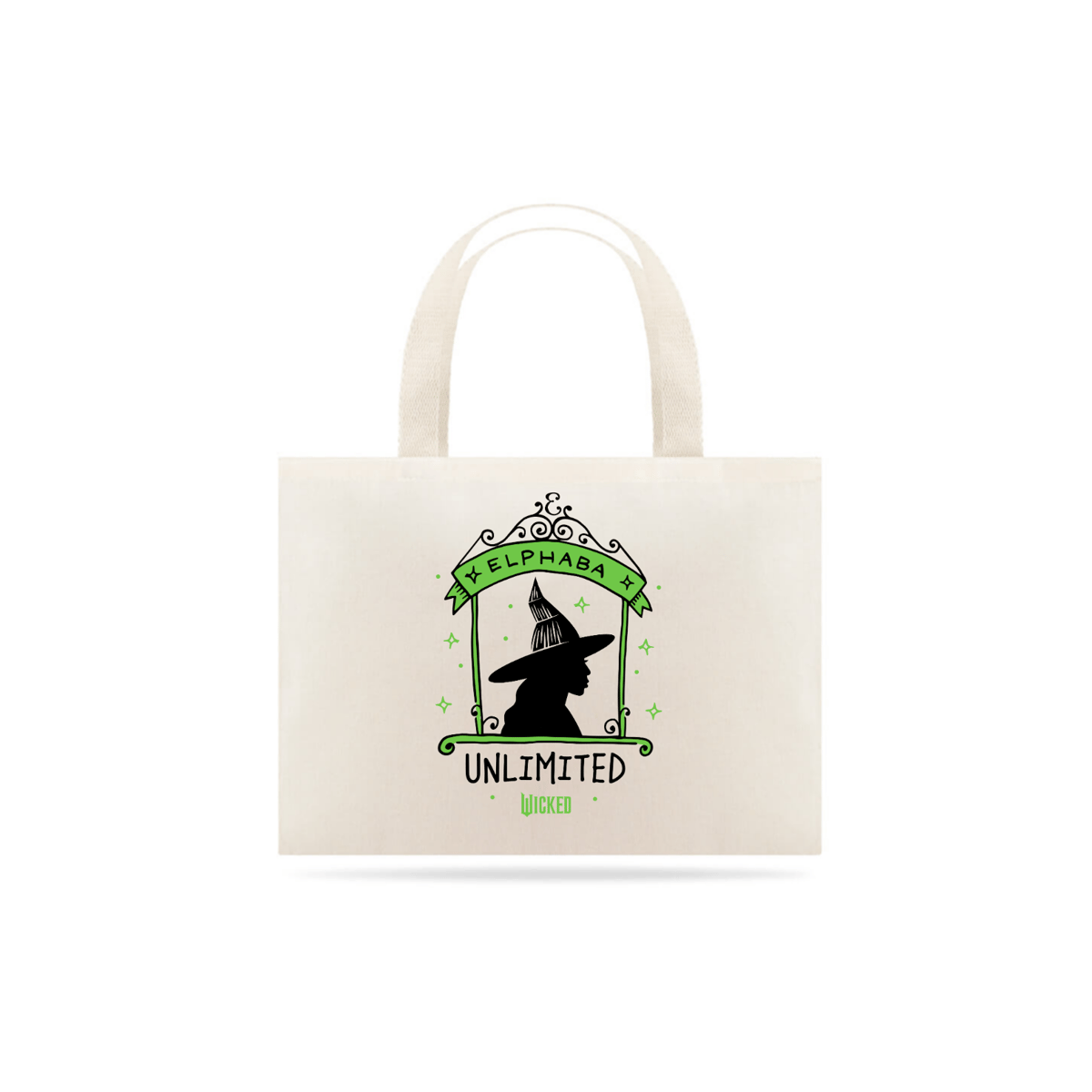 Nome do produto: Eco Bag Grande - Elphaba Unlimited