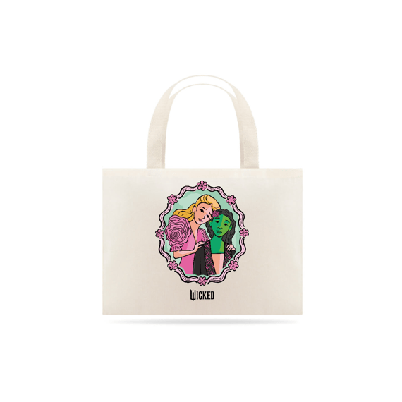Eco Bag Grande - Green Goes Well With Pink