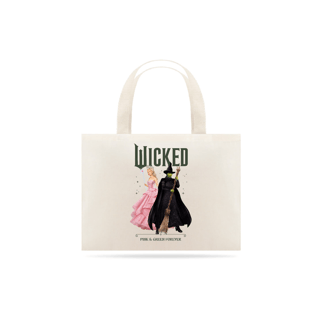 Eco Bag Grande - Wicked: Pink And Green Forever