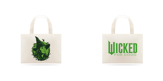 Eco Bag Grande - Wicked: For Good - Elphaba