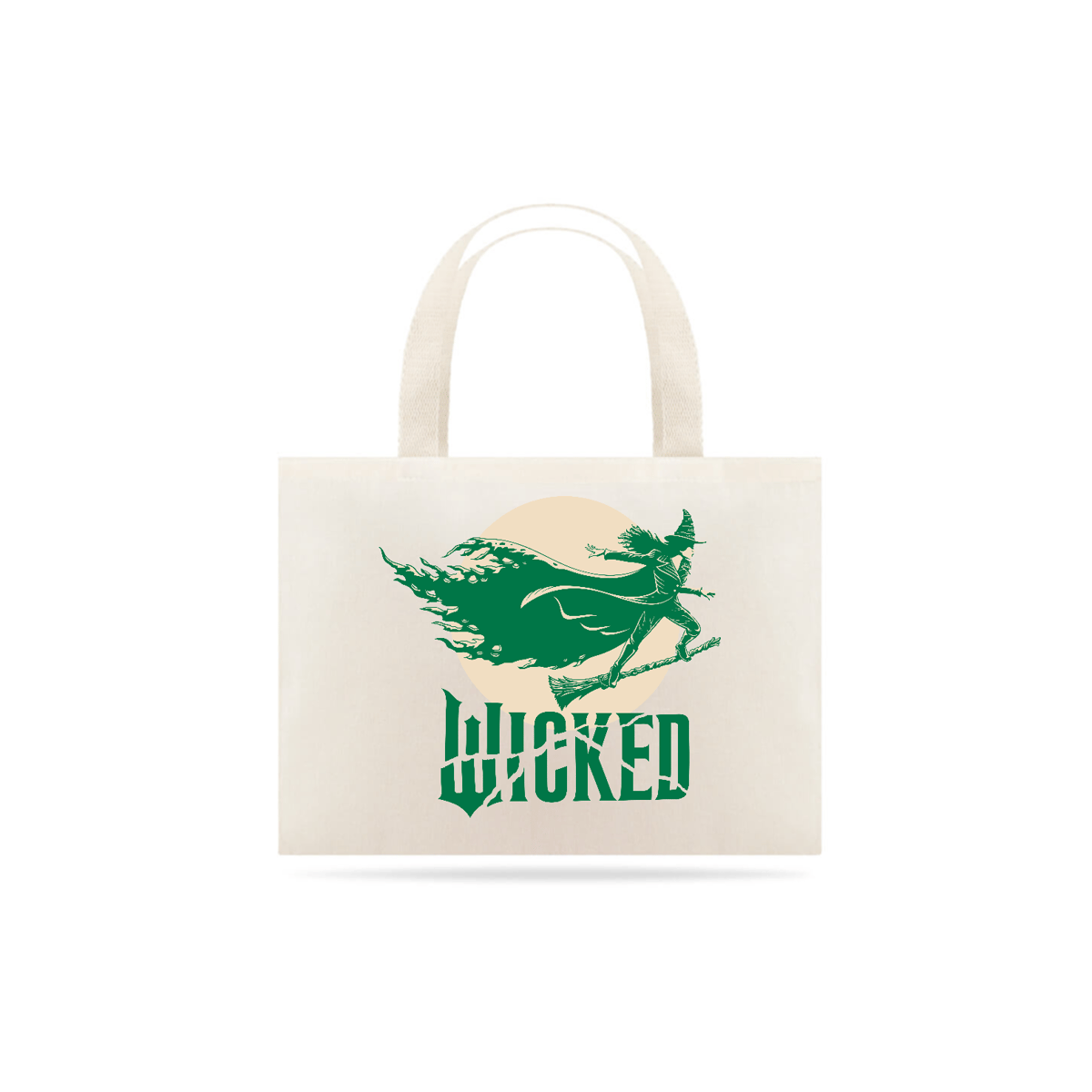 Nome do produto: Eco Bag Grande - Elphaba Flying - Wicked: For Good