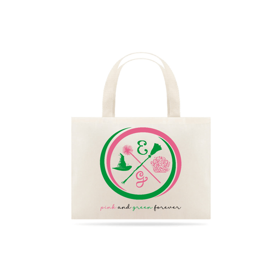 Eco Bag Grande - Pink And Green Forever