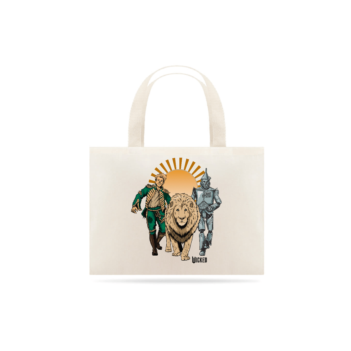 Nome do produto: Eco Bag Grande - Yellow Brick Friends