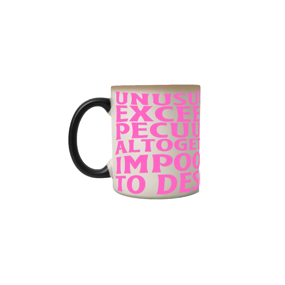 Nome do produto: Caneca Mágica - Impossible to Describe