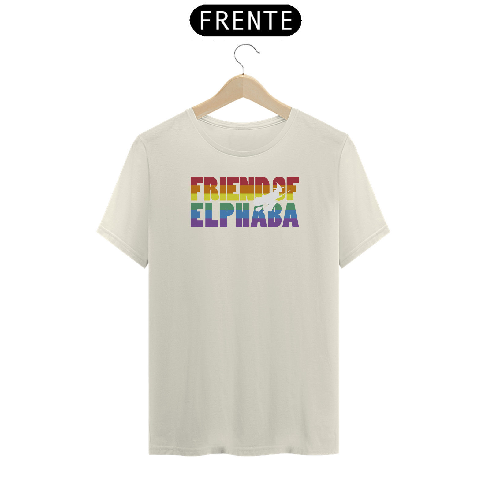 Camiseta (Algodão Peruano) - Friend Of Elphaba