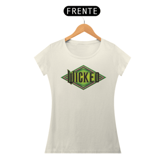 Nome do produtoCamiseta Feminina (Algodão Peruano) - Wicked Diamond Logo